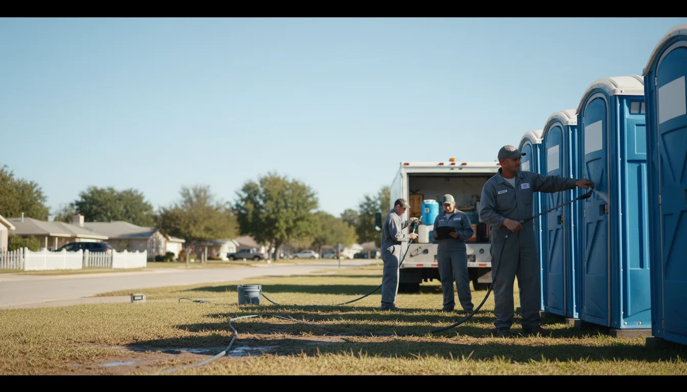 Long-Term Portable Toilet Rental in Bradford, IA near me